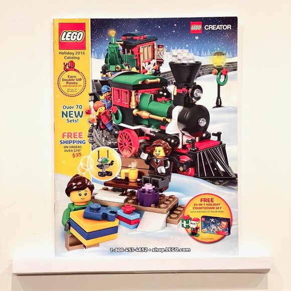 (5) Lego Catalogs 2016 Shop at Home Lots Good Condition - Picture 6 of 8